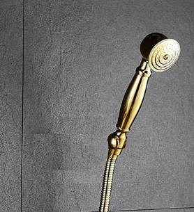 Juno Quinn Free Standing Shower Head with Bathtub Faucet And Hand Shower System
