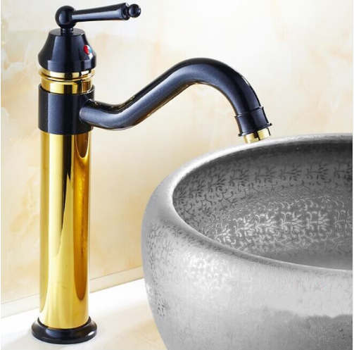 Hot & Cold Bathtub Water Faucet 
