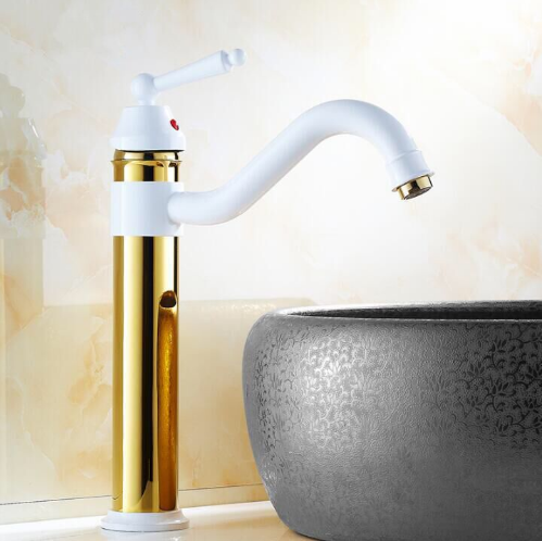 Hot & Cold Bathtub Water Faucet 