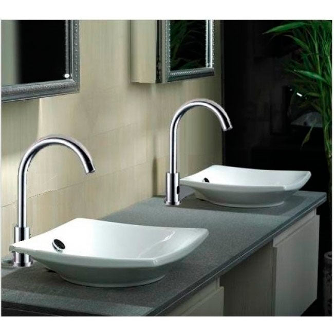 Long Neck Motion Sensor Kitchen and Bathroom Faucet