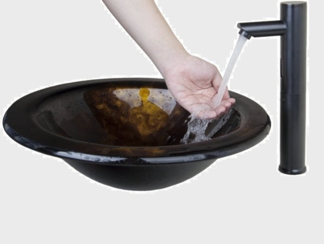 Motion Sensor Faucet Dark Oil Rubbed Bronze Bathroom