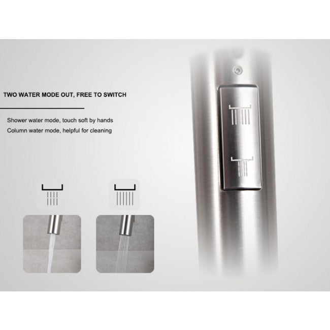 Cusco Long Neck Kitchen Pull Out Touch Sensor Faucet