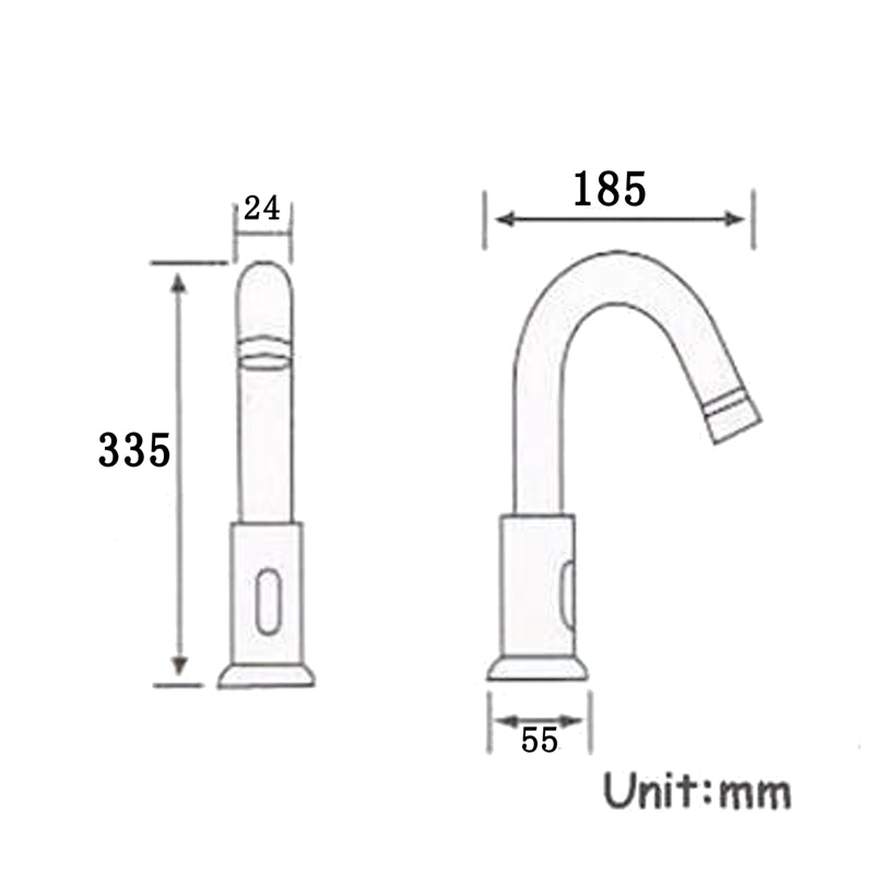 Belem Automatic Electronic Control Sensor Kitchen And Bathroom Faucet 