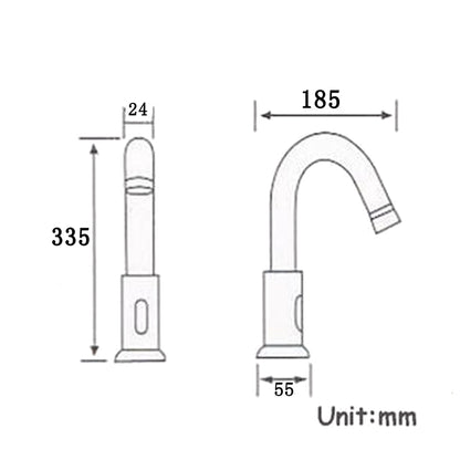 Belem Automatic Electronic Control Sensor Kitchen And Bathroom Faucet 