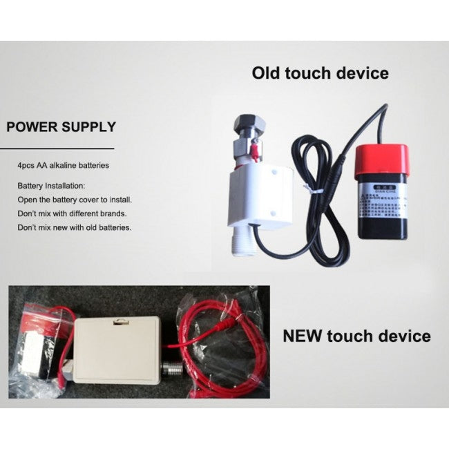 Cusco Long Neck Kitchen Pull Out Touch Sensor Faucet