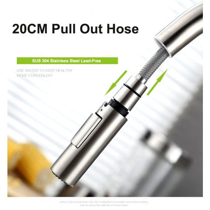 Cusco Long Neck Kitchen Pull Out Touch Sensor Faucet