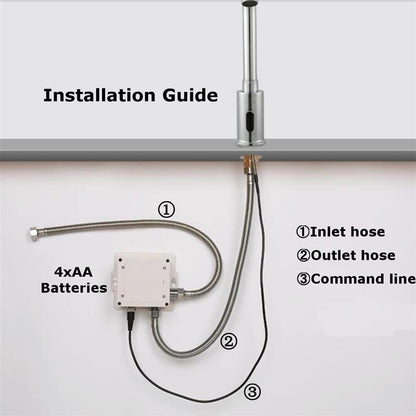 Belem Automatic Electronic Control Sensor Kitchen And Bathroom Faucet 