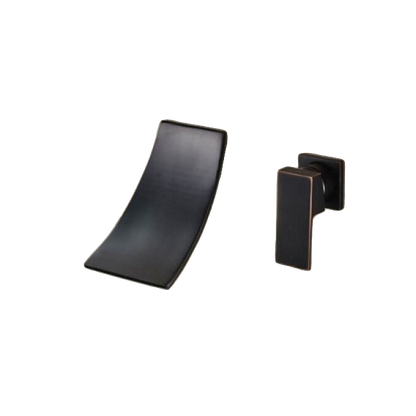 Waterfall Single Lever Bathroom Sink Faucet Dark Oil Rubbed Bronze