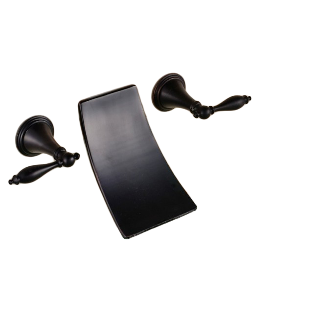 Dual Handle Bath-Tub Sink Faucet Oil Rubbed Bronze