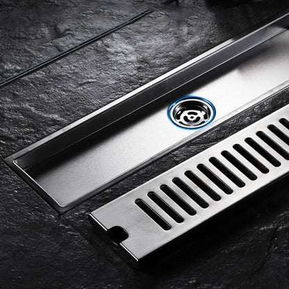 Juno Linear Stainless Steel Long Shower Drain System