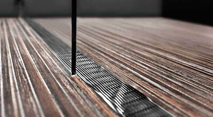 Solid Stainless Steel Bathroom Shower Linear Drain