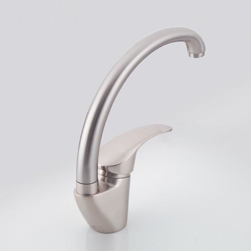 Inverted U Swivel Spout Kitchen Sink Faucet