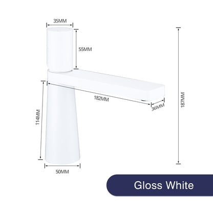 Juno Commercials Deck Mount Brushed Finish Bathroom Single Handle Mixer Faucet