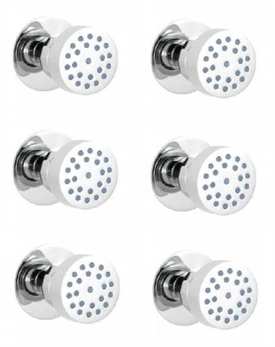 jetted body massage shower set