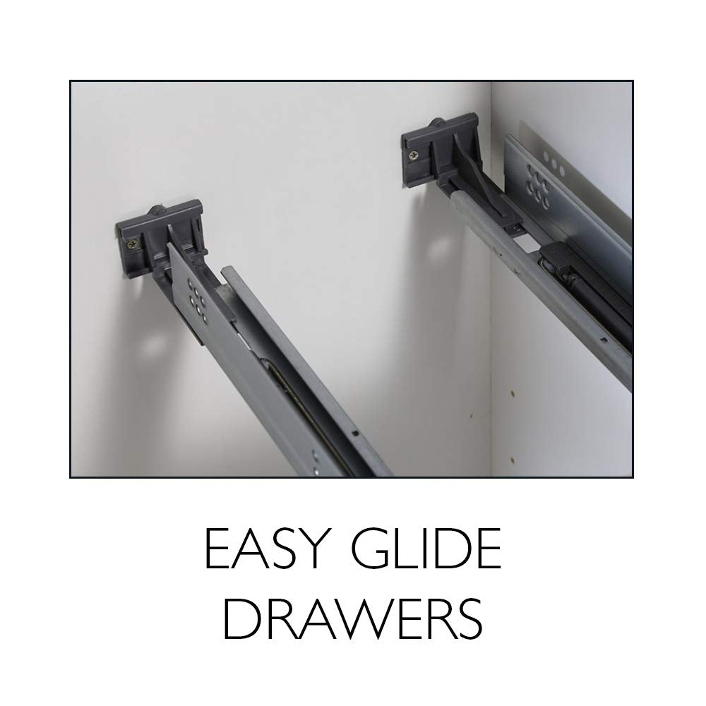 Juno White Vanity Cabinet