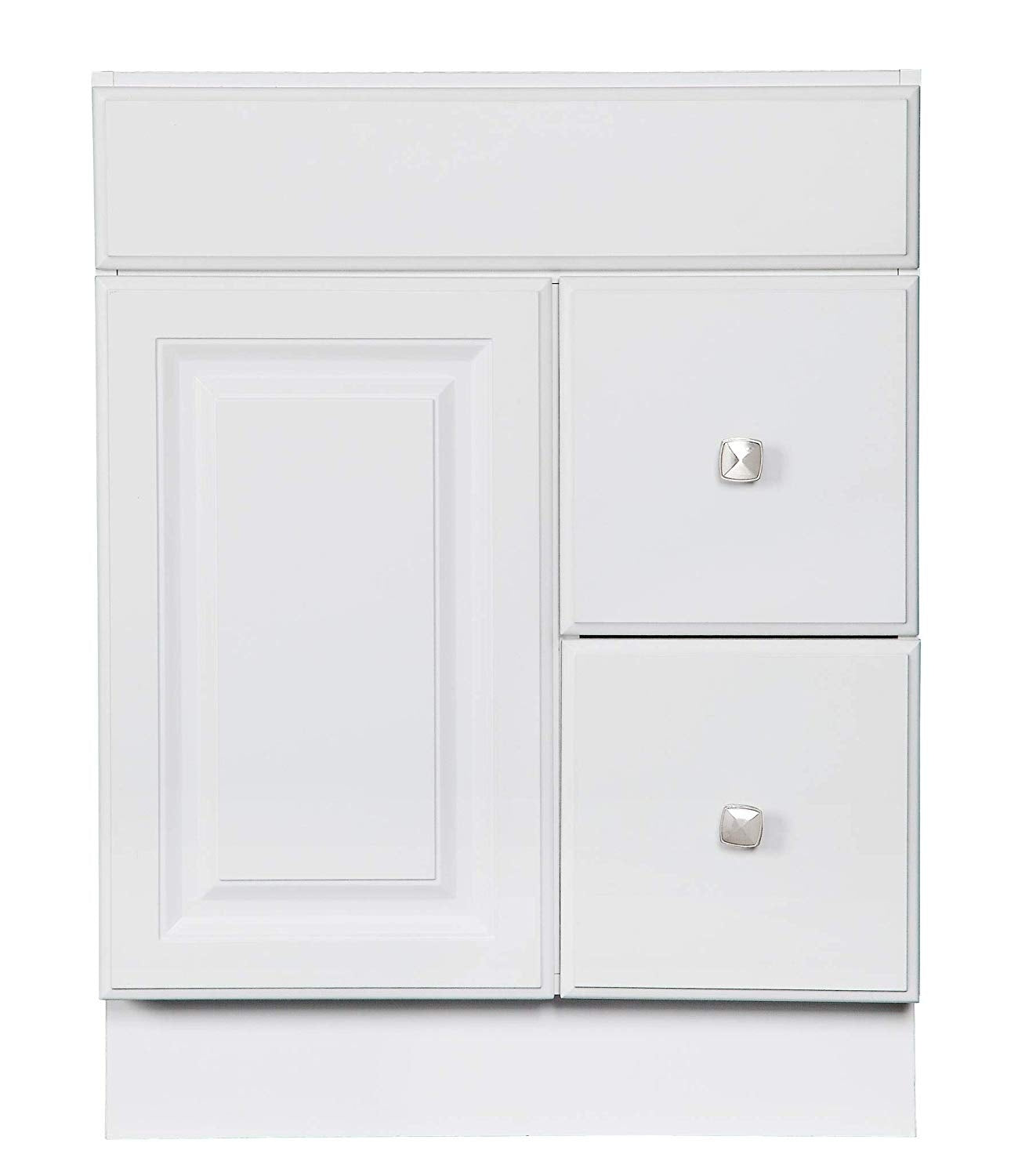 Juno Semi Gloss White Vanity Cabinet