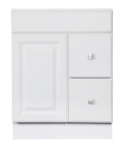 Juno Semi Gloss White Vanity Cabinet
