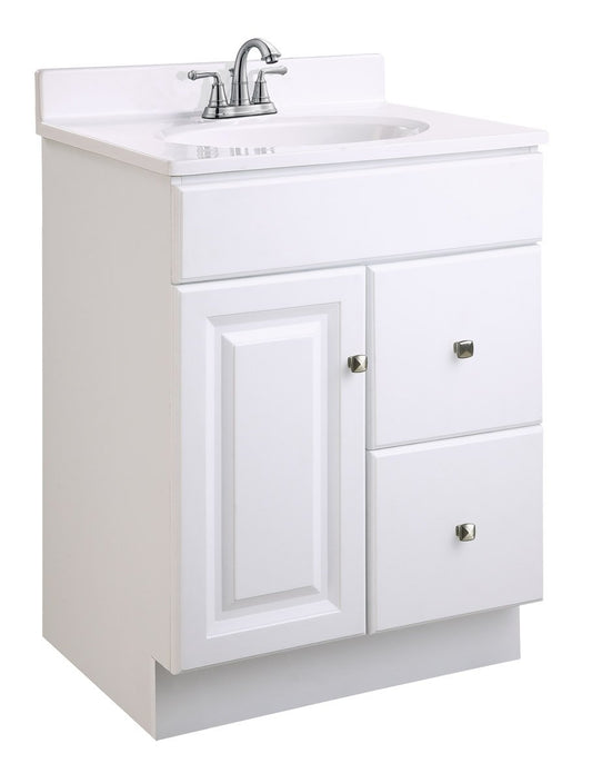 Juno White Vanity Cabinet