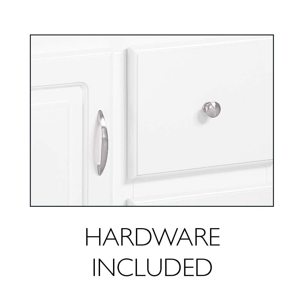 Juno White Vanity Cabinet