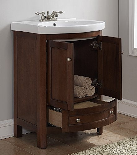 Juno 24" Brown Vanity Set