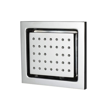 Juno Modern Design Luxury Hotel Spa Shower Head with LED lighted Rain Shower & Mist