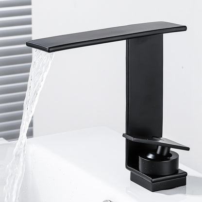 Juno New Multi Color Deck Mount Bathroom Faucet Waterfall Single Handle Sink Faucet