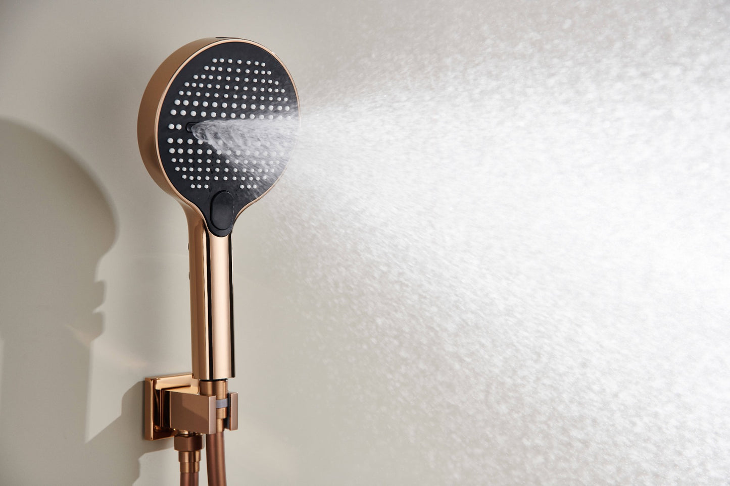 Juno Digital Touch Countrol Single Handle Shower System Gold Finish