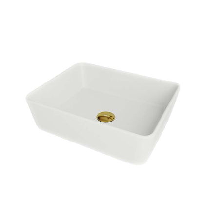 Juno Gold Touchless Bathroom Faucet Deck Mount