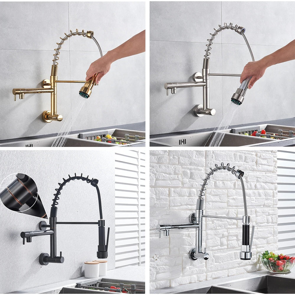 Juno kitchen sink faucet wall mount