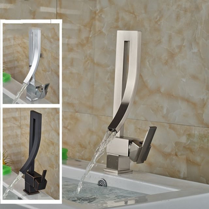 Juno Miles Bathroom Sink Faucet In Chrome Finish