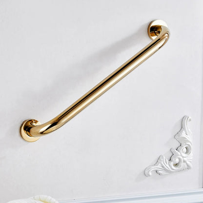 12", 16", 20" Juno Shower Grab Bars Gold Finish Bathroom Tub Toilet Handrail