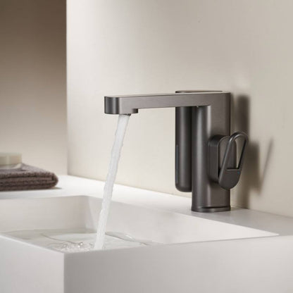 Juno Single Handle Brass Bathroom Sink Faucet – Digital Mixer with Sensor Control