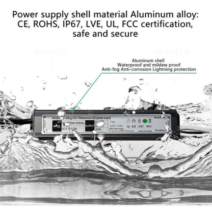 Juno Smart Shower Head Wall Mounted with LED, Music, 6 Functions (Rainfall, Waterfall, Rotary Massage, Mist) - Remote Control