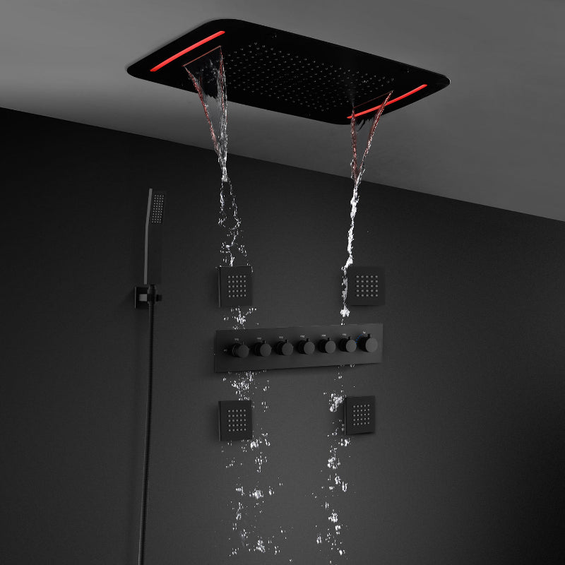 Juno Ceiling Mounted 6-Function Smart Shower Head