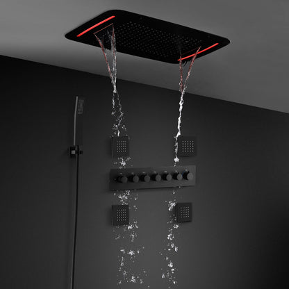 Juno Ceiling Mounted 6-Function Smart Shower Head