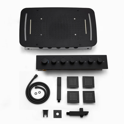 Juno Ceiling Mounted 6-Function Smart Shower Head
