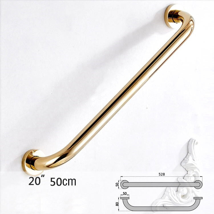 12", 16", 20" Juno Shower Grab Bars Gold Finish Bathroom Tub Toilet Handrail