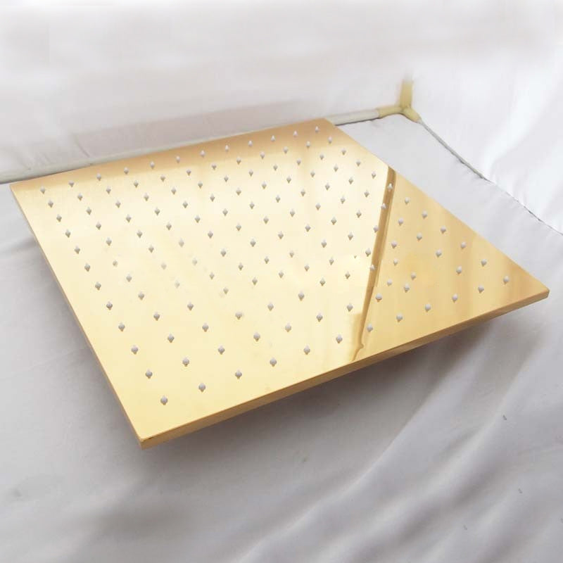 Juno JunoShowers 16" Gold LED Shower Head