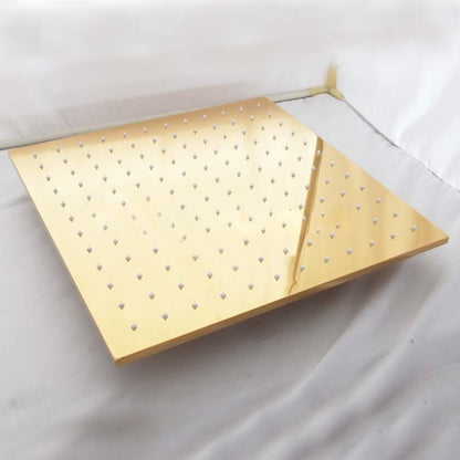 Juno JunoShowers 16" Gold LED Shower Head