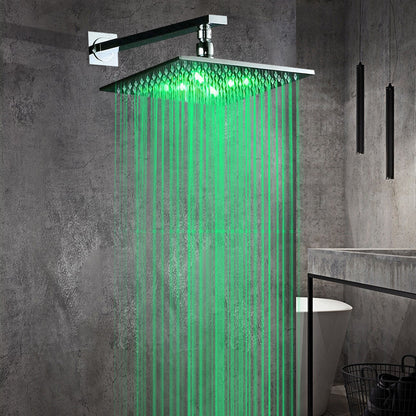 Juno 12 Square LED Rain Shower Head