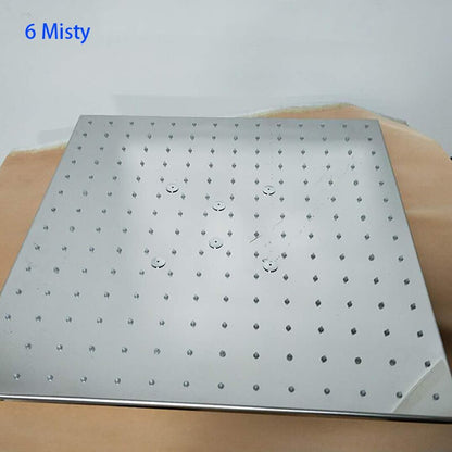 Juno 20 Inch Digital Display LED Ceiling Mounted Rain Shower Head With Body Spray