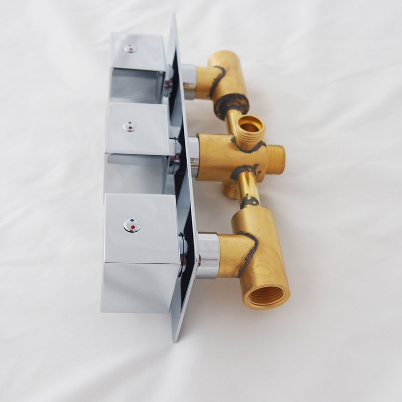 Juno 20X14" Rainfall Embedded Ceiling Mount Single Color LED Shower Head