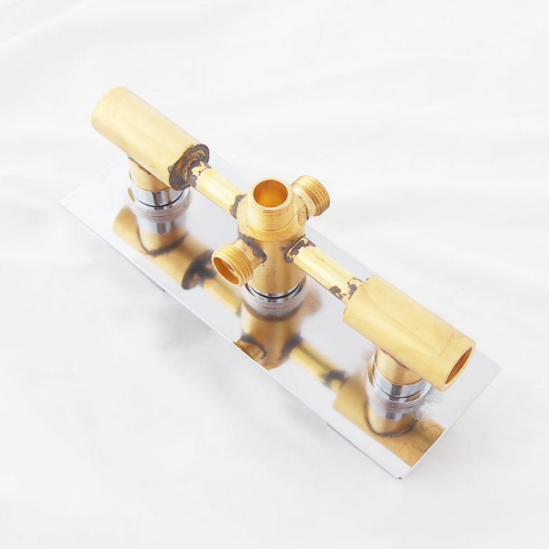 Juno 20X14" Rainfall Embedded Ceiling Mount Single Color LED Shower Head