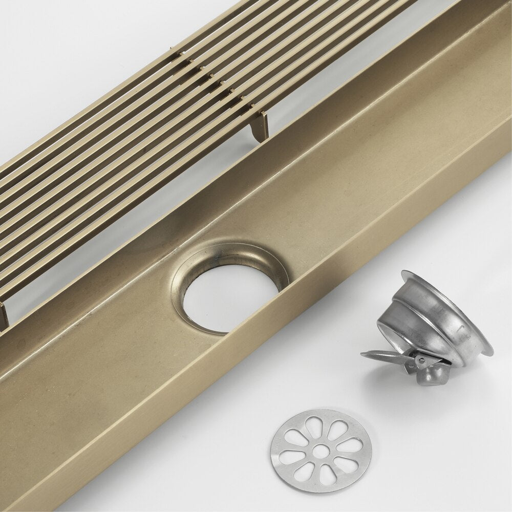 Juno 60cm Stainless Steel Bathroom Floor Shower Drain Multi Color Bathroom Shower Drainer