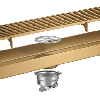 Juno 60cm Stainless Steel Bathroom Floor Shower Drain Multi Color Bathroom Shower Drainer