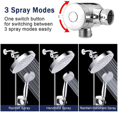 Juno 6 Inch High Pressure Combo Rain shower head