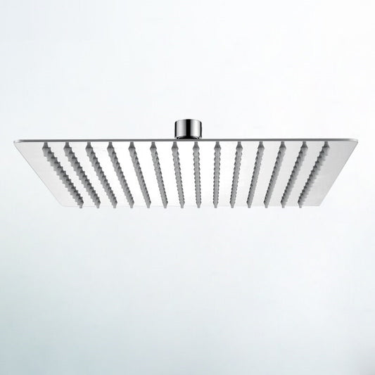 Juno 8", 10", 12", 16" Stainless Steel Square Brushed Nickel Rain Shower Head