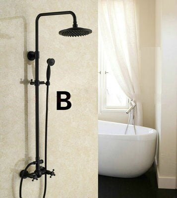 Juno Allora Oil Rubbed Bronze Bathroom Shower Set