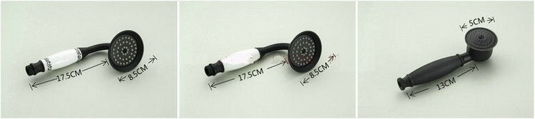 Juno Allora Oil Rubbed Bronze Bathroom Shower Set