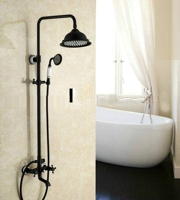 Juno Allora Oil Rubbed Bronze Bathroom Shower Set
